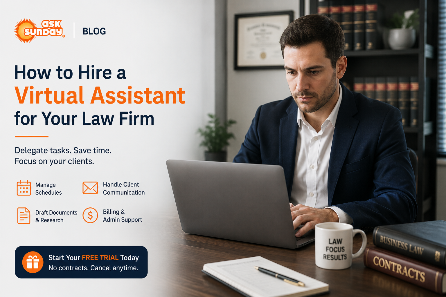 How to Hire a Virtual Assistant for Your Law Firm in 2026